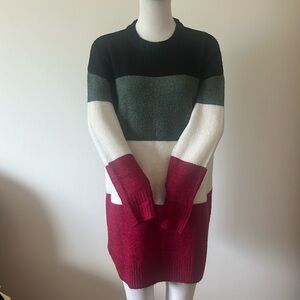 Esmara Color Block Crew Neck Sweater Long Sleeves